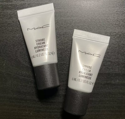MAC Strobe Cream Hydratant Lumineux Sample 6ml (2 Count) 