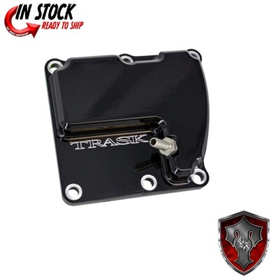 Trask Performance M8 Transmission Top Cover - Vented - Black 1105-0258