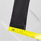 NOON GOONS Black denim jeans pants with white stitching - Size 32 x 31 — photo 6