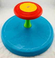 Playskool Blue Sit N Spin Sit and Spin, Working in Great Condition FREE SHIPPING