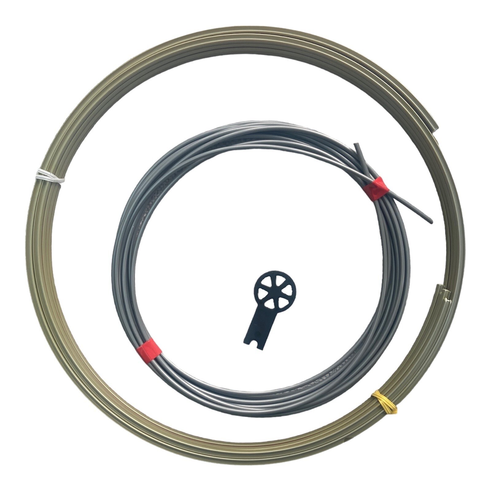 Car Alloy Wheel Rim Trim Protector Tyre Guard Silver/Gold Two tone (4