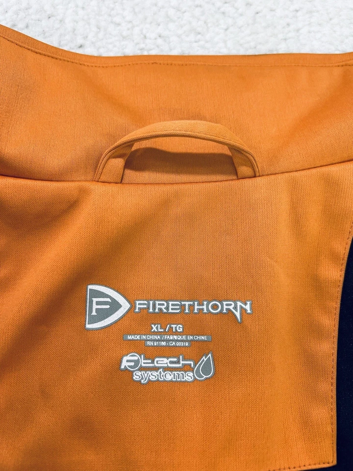 Firethorn Tenacious Ergodyne Work Gear Orange Jacket Full Zip Soft Shell Mens XL - Image 3 of 4
