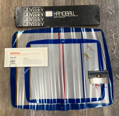Game Magnavox Odyssey 1972 Volleyball Handball Baseball Wipeout