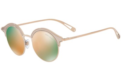 Giorgio Armani 6071 3011 TURTLEDOVE/BRONZE Round Sunglasses  display picture 3