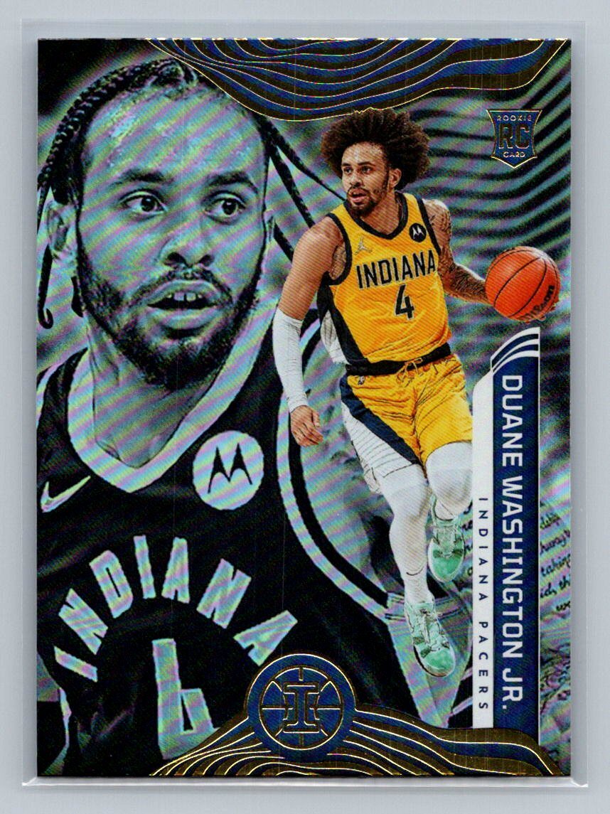 2021-22 Panini Illusions Duane Washington Jr. #199 Indiana Pacers