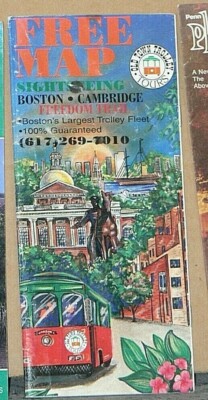 1994 Promotional Brochure for Boston and Cambridge, Massachusetts