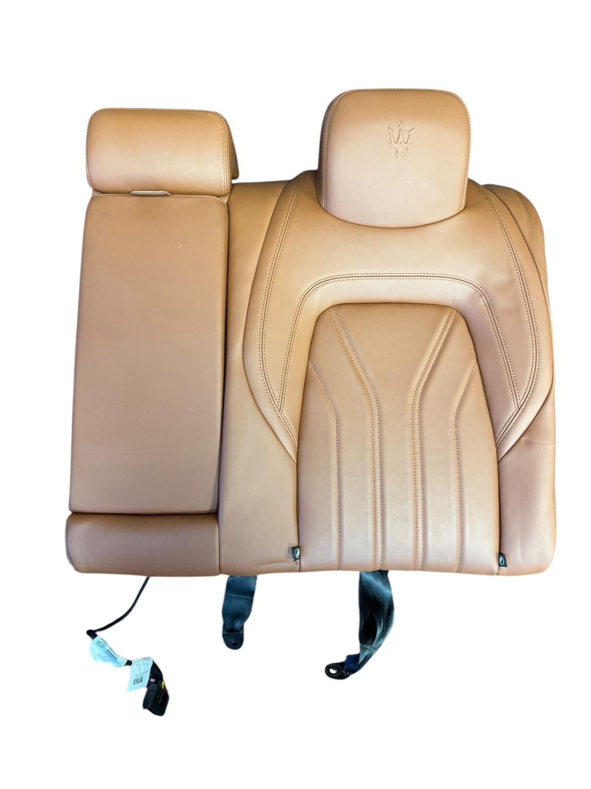 2014-20 MASERATI QUATTROPORTE LEFT DRIVER REAR LEATHER SEAT OEM