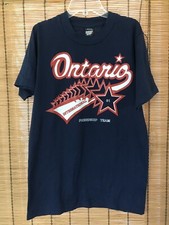 Vintage 1991 Ontario International T Shirt M Screen Stars Canada Made In USA