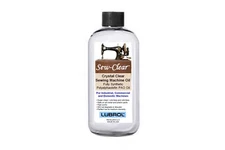 Lubrol Sew-Clear Crystal Clear Sewing Machine Fully Synthetic PAO Oil, 8 fl. oz