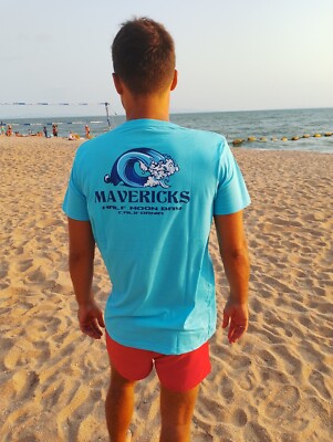 Mens Mavericks surf tshirts