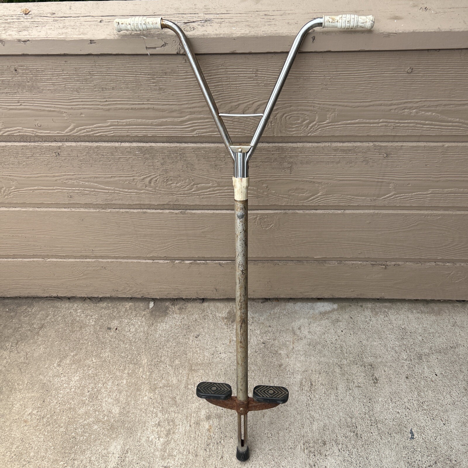 Vintage Pogo Stick 1950’s Era Works Original Pads And Grips eBay