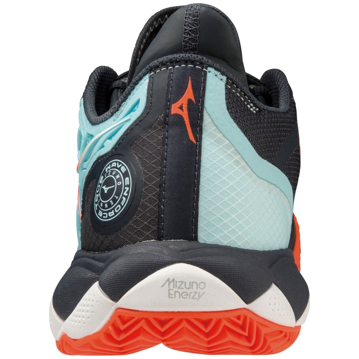 Mizuno Tennis Shoes WAVE ENFORCE TOUR OC Turquoise x Coral 