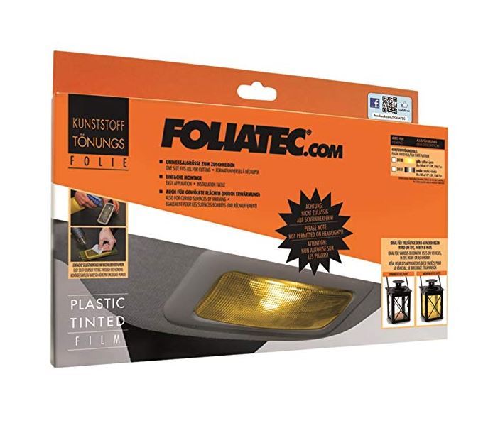 Film jaune pour teinte feux anti-rayures thermoformable pour optiques de moto