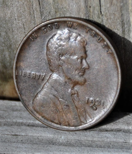 1931 D Lincoln wheat penny FINE - very nice starter coin