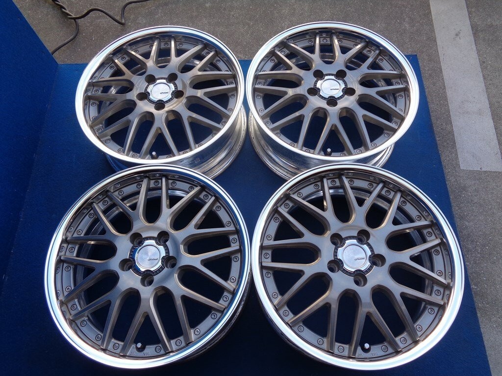 JDM WORK LANVEC LM-1 18x7 5x114.3 +42 Forged Aluminum Racing