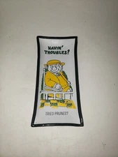 Fun Novelty Mid Century Glass Ashtray Adult Humor Prunes