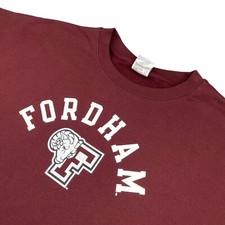 Fordham University Ram x Champion Women's Pullover Sweatshirt Burgundy   XL