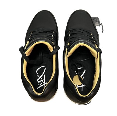 K1X Mens Black Leather Sneakers Size 8 US / 7 UK / 41 EU | eBay display picture 2