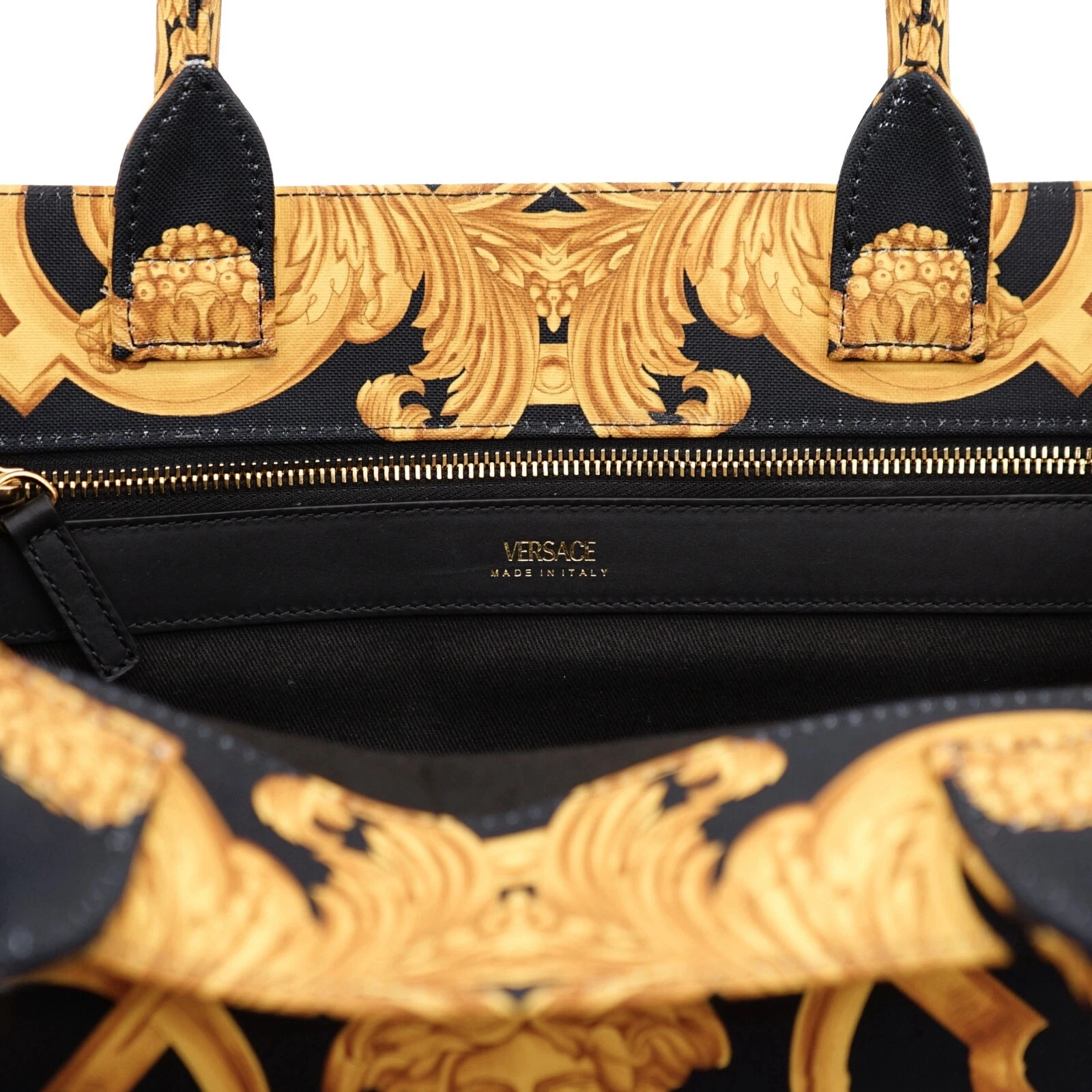 Borsa a tracolla Versace Medusa grande tessuto barocco nuova