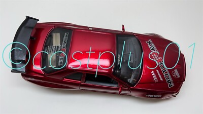 JADA DUB CITY 2002 NISSAN SKYLINE GT R R34 1:24 RED MOTOREX
