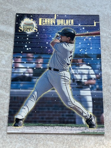 Larry Walker  [Gold] #106 1998 Topps Stars card