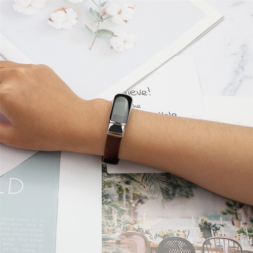 For Fitbit Luxe Genuine Leather Replacement Watch Wrist Band Strap Bracelet Loop - Picture 37 of 47