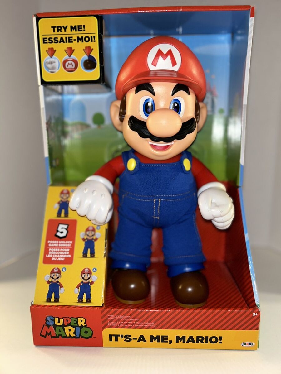 New Rare JAKKS Pacific Super Mario 2 inch Collectible Figure - Cat Mario