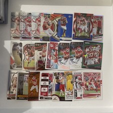 Travis Kelce lot of 22 Blue /99 select diecut prizm mosaic illusions cracked ice