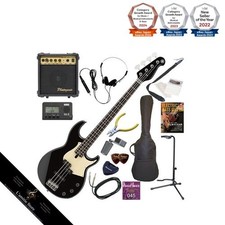 YAMAHA Basso Elettrico Set per Principianti Set Standard da 15 Pezzi con Ampl...