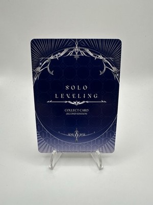 Solo Leveling Sung Jinwoo HR* SL2E-089 Gold Signature Mapniverse