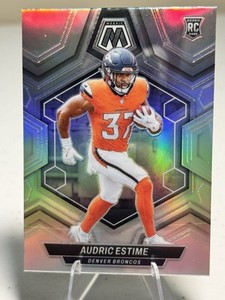 2024 Panini Mosaic - Rookies Silver Prizm #392 Audric Estime (RC)