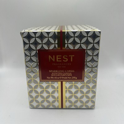 Nest Fragrances Sparkling Cassis Scented Candle, 8.1oz