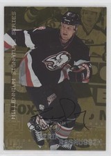 1999-00 ITG Be A Player Millennium Signature Series Gold Erik Rasmussen Auto 8d2