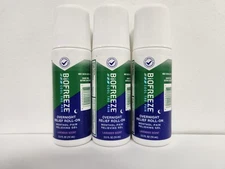 Biofreeze Menthol Overnight Roll-On Pain Relieving Gel 2.5OZ Exp 5/2026 *3pk*
