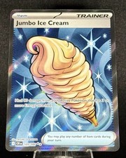 Jumbo Ice Cream 109/086 AR Chaos Rising Full Art Trainer Pokemon Card NM