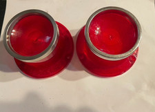 1961 Pontiac Star Chief Stop Tail Lamp Lens Set Car Aid Nors Replace 5952364