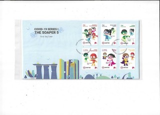 Singapore Year 2020 Covid 19 Series FDC