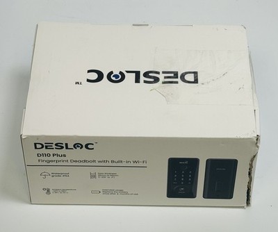 DESLOC WiFi Smart Lock D110 Plus Built-in Wi-Fi Alexa Compatible *NEW See Pics*
