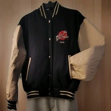 Planet Hollywood Paris WOOL Varsity Jacket-Circa 90's - Excellent Condition S/M