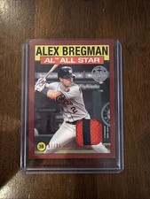 2021 Topps - 1986 All-Star Baseball Relics Alex Bregman #86ASRAB Red /25