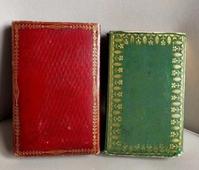 Hours Dedicated to Ladies, Paris 19th, Illustrated Engravings, Red Morocco Case