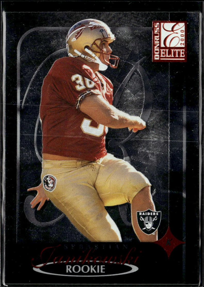 Sebastian Janikowski Donruss Elite #168 Base