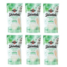 Miyata Shirataki Spaghetti Style, Nudeln aus Konjakmehl, 6er Pack (1 x 270 g)