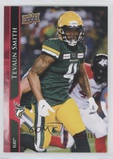 2021 Upper Deck CFL Red 69/165 Tevaun Smith #35 z6b