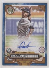 2022 Topps Gypsy Queen Indigo 52/150 Deivi Garcia #GQA-DG Auto v9t
