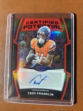 2024 Panini Certified Potential Troy Franklin #cps-tfr  Red 93/99