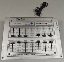 Prefer EQ-2001 Frequency Equalizer - For Parts, Scratches, Power On