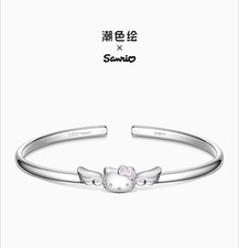 Sanrio Hello Kitty Bracelet, Cute Bangle for Women Girls, Birthday Gift for Her
