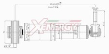 AP XENERGY Stoßdämpfer Hinten für RENAULT Megane III Schrägheck (BZ0/1) X704344