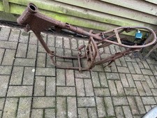 Triumph TRW TrailBlazer UNSTAMPED Frame cw Swinging Arm Good Straight Condition
